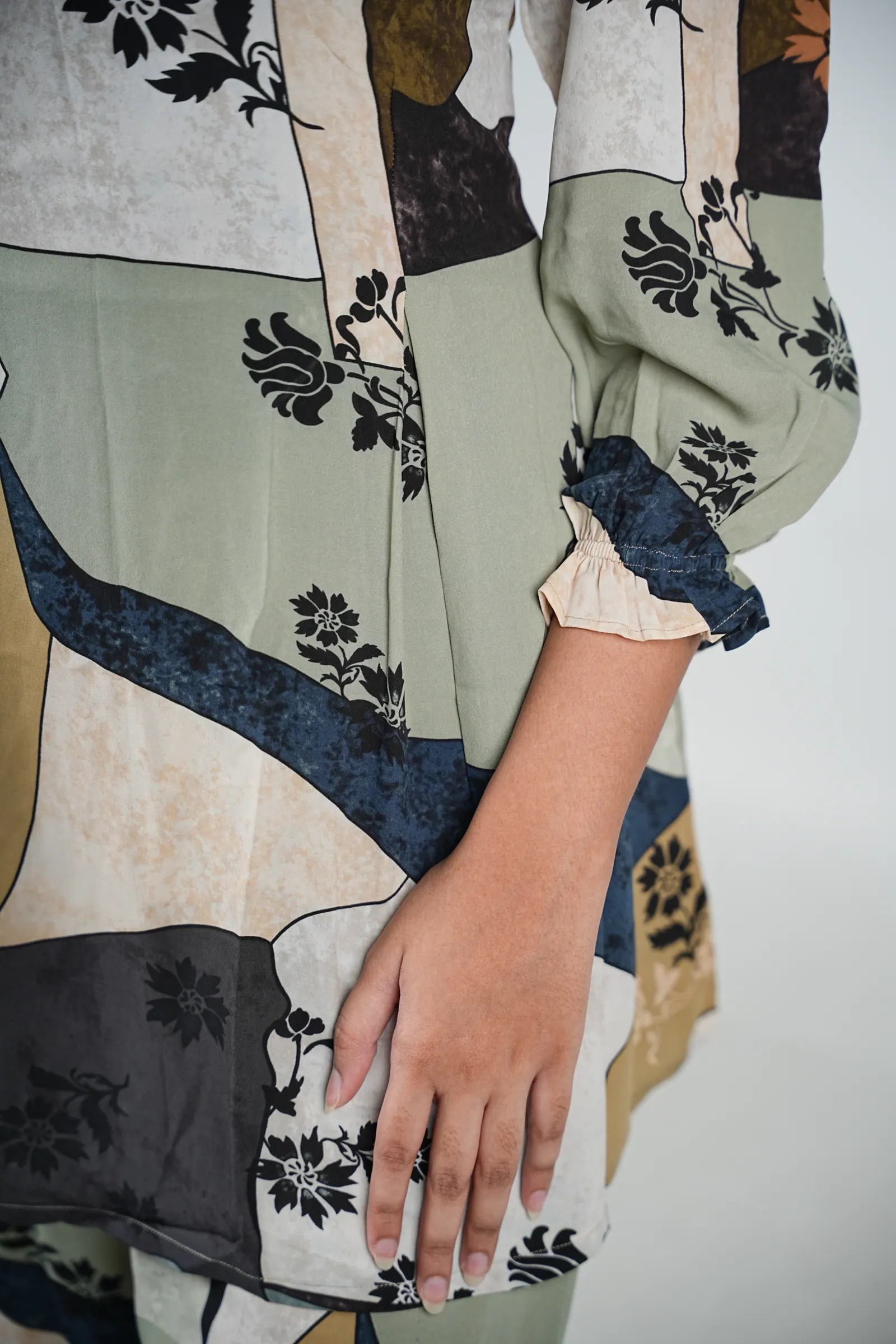Alina - Printed Georgette Co-ord Set