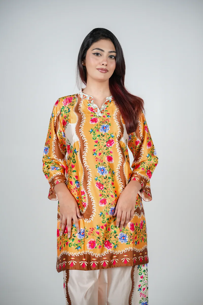 Anaya - Printed Samu Silk Co-ord Set