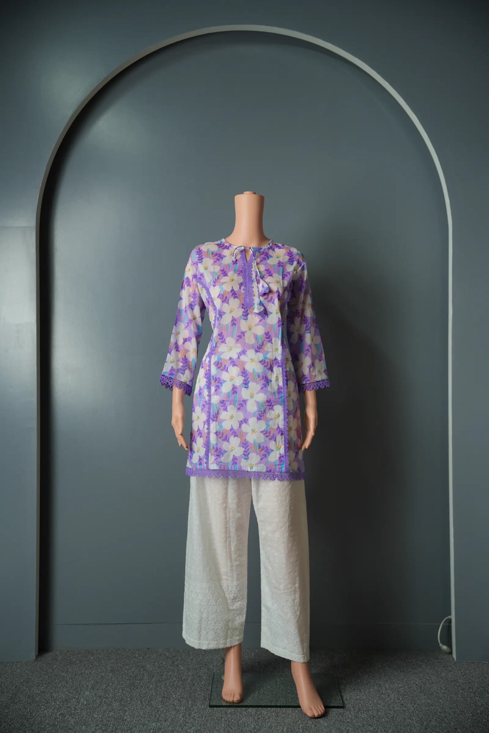 Ayat - Cotton Kameez & Chikan Pant