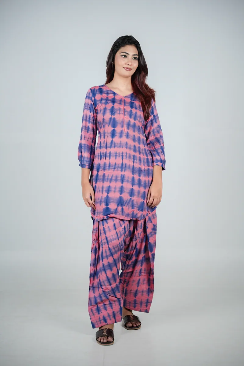 Rangoli - Tie-Dye Cotton Co-ord Set