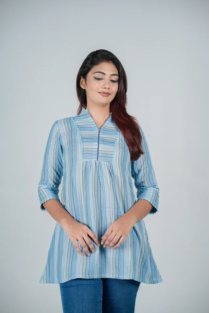 Ridi - Striped Cotton Shirt