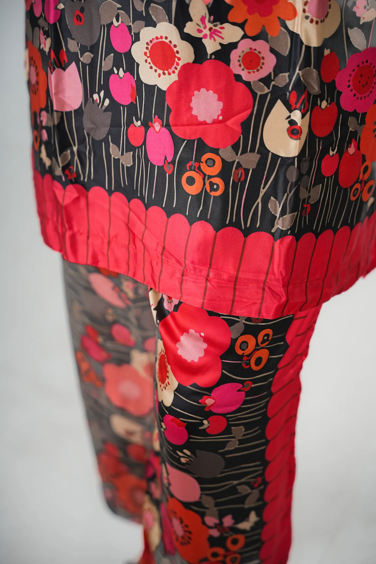 Samira - Printed Samu Silk Co-ord Set